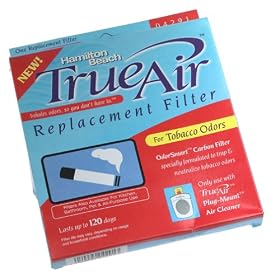 Febreze 04291 True Air Replacement Filter for Tobacco Odors