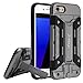 iPhone 7 Case,Z-Roya [Wallet Card Slot][Kick-Stand][Ultra Armor]Triple Layer Hybrid Case With Card Slot Slide & Kickstand for iPhone 7 4.7