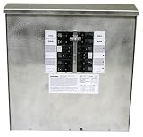 GenTran R301660 30-Amp 6-Circuit Outdoor Generator Transfer Switch for Generators up to 7500 Watts