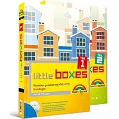 Little Boxes 1+2: Webseiten gestalten mit HTML & CSS. Grundlagen, Navigation, Inhalte, YAML & mehr