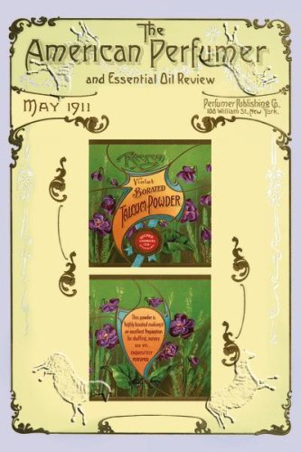 Art Poster, The American Pefumer and Essential Oil Review: Recreo Violet Talcum Powder - 18.75 x 27.5