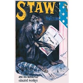 Canvas Print, Professor Staw and His Wonderful Educated Monkeys - 12 x 18