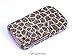 Smile Case Leopard Bling Rhinestone Crysal Jeweled Snap on Full Cover Case for Blackberry Curve 8520 8530 (8520-Bling Leopard Light) thumb