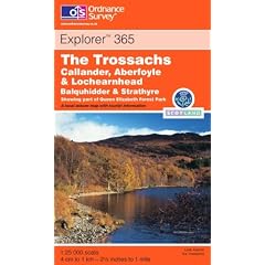 The Trossachs: Callander, Aberfoyle and Lochearnhead (Explorer Maps)
