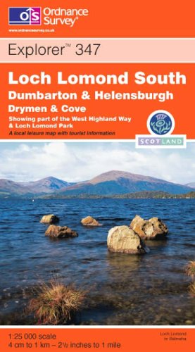 City Travel Guides Discounted  Livres : Carte de randonnée : Loch Lomond South (en anglais)