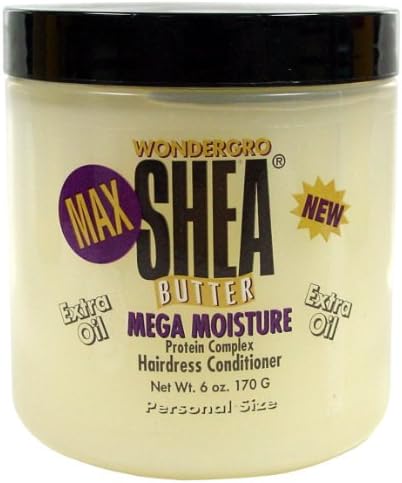 Wonder Gro Shea Butter Hairdress 6 oz. (Pack of 6)