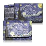 Starry Night Design Skin Decal Cover Sticker for Asus Transformer Prime TF201 Tablet and Keyboard Dock Station