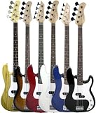 Laurel Split Pickup Electric Bass - Dark Blue