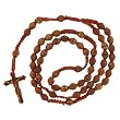 Dark Colored Bi-Cone Beaded Rosary