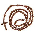 Dark Colored Bi-Cone Beaded Rosary