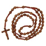 Dark Colored Bi-Cone Beaded Rosary