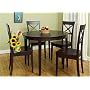 5 Piece Dining Set - Hudson Cappuccino