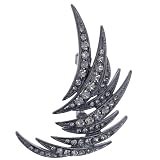 Rhinestone Flair Pin Brooch