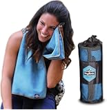 Youphoria Sport Towel and Travel Towel - Super Absorbent and Quick Drying! Camping, Beach, Pool, Gym or Bath. 100% Satisfaction Guarantee!