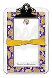 Lousiana State (Lsu) Paisley Clipboard Pad