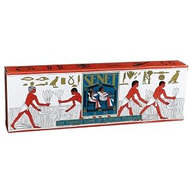 Wood Senet Game