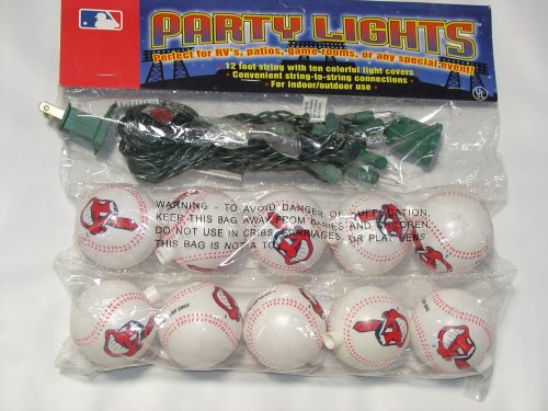 Cleveland Indians MLB Tailgate Party / Christmas Lights