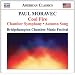 Paul Moravec: Cool Fire; Chamber Symphony; Autumn Song