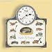 Tin Toy Sign And Clock