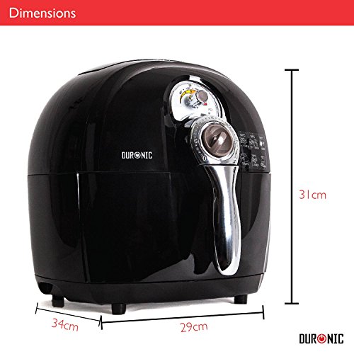 Duronic AF1 Healthy Oil Free Air Fryer Multicooker free recipe book
