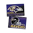 Baltimore Ravens Magnet Rect 2pk 2"x3"