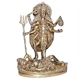 Hindu Religious Statue Goddess Kali Figurine 7 x 3.25 x 9.75 inches