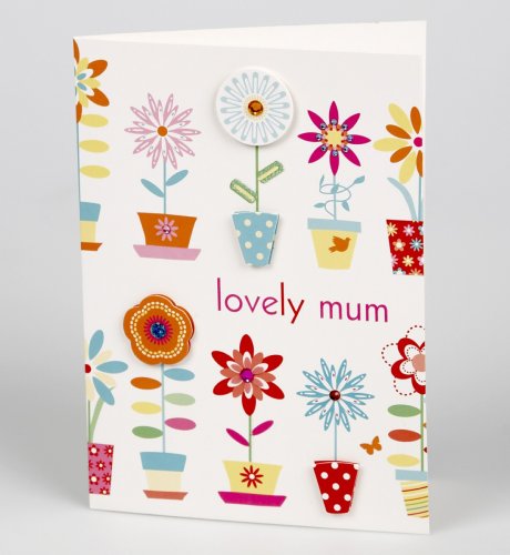 Lovely Mum Handcrafted Mother's Day Card