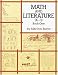 Book Math and Literature: (K-3) Book One (K-3)