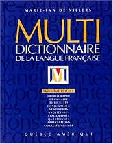 MULTI DICTIONNAIRE LANGUE FRANCAISE
