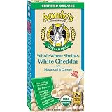 Annies Homegrown Organic Whole Wheat Shells and Cheddar 6 Ounce Boxes Pack of 12 by Annie's Homegrown