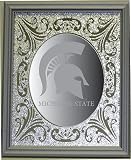 NCAA Michigan State Spartans Framed Desk Mirror