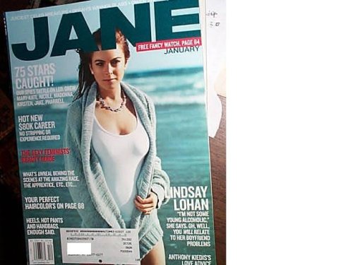 JANE January 2005 Lindsay Lohan cover