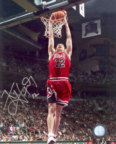 Kirk Hinrich Chicago Bulls -Dunk- 8x10 Autographed Photograph