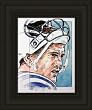 Indianapolis Colts Framed Peyton Manning Indianapolis Colts Print By Michael Mellett NFL Football