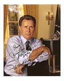 West Wing Martin Sheen Signed 8 x 10 Photograph, Authentic Autograph with COA