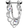 Aurora Gem Elegant Cartilage Earring