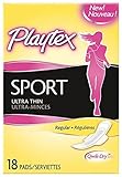 UPC 078300007159 product image for Playtex Sport Ultra Thin With Wings Pads - 18 ct | upcitemdb.com