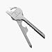 Swiss Tech UKCSS-FX Utili-Key FX 6-in-1 Polished Stainless Steel Key Ring Companion Multi-Tool