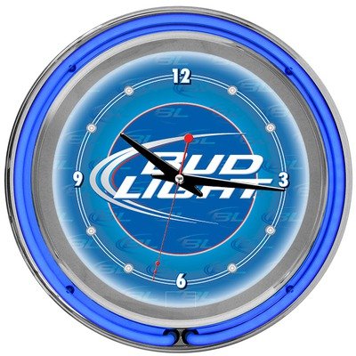 Bud Light Neon Wall Clock
