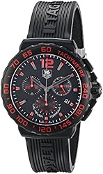 TAG Heuer Men's CAU111D.FT6024 Formula 1 Analog Display Quartz Black Watch