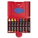 Pelikan 722942 - Wachsmalstifte Wasserfest, dreieckig 8er