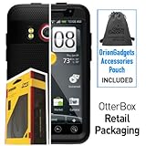OtterBox Defender Case w/ OUT Holster Belt Clip for HTC EVO 4G (Black) (Inc ....