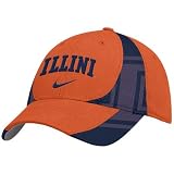 Nike Illinois Fighting Illini Orange 2008 3-D Players Flex Fit Hat