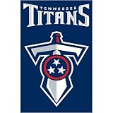 Tennessee Titans NFL Applique Banner Flag (44x28)