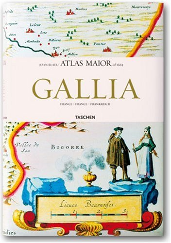 Atlas Maior - Francia (Joan Blaeu Atlas Maior 1665)