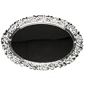 Oval Mirrored Vanity Tray