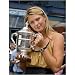 Maria Sharapova 8x10 Photo - Holding Trophy