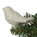 Glitter Bird Ornaments Set of 6