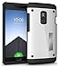 OnePlus 2 Case - TUDIA Ultra Tough OMNIX [Heavy Duty] Hybrid Full-body Protective Case with Front Cover and Built-in Screen Protector / Impact Resistant Bumpers Cover for OnePlus Two (White)