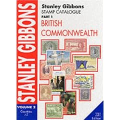Stanley Gibbons Stamp Catalogue Part 1, Vol 2: British Commonwealth: Countries J-Z, 2001 Edition